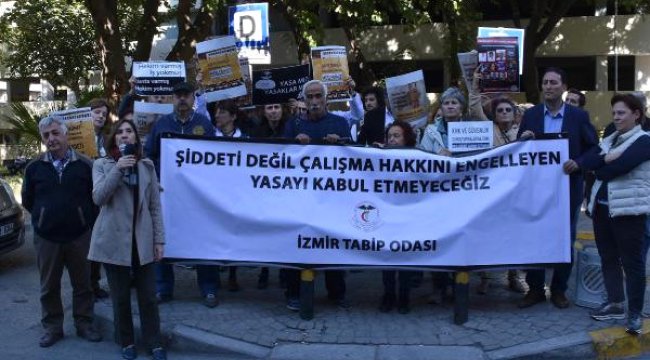 İzmir'de Doktorlardan Yasa Teklifine Tepki