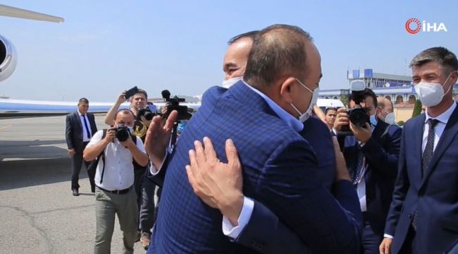 Dışişleri Bakanı Çavuşoğlu, Özbekistan'da