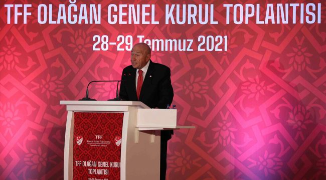 "Pandemi döneminde Türk futbolu için önemli adımlar attık"