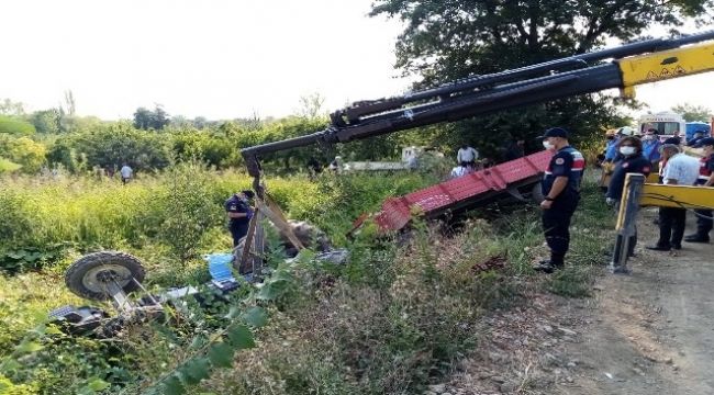 17 yaşındaki genç traktörün altında hayatını kaybetti