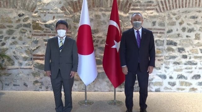 Bakan Çavuşoğlu, Japon mevkidaşıyla görüştü