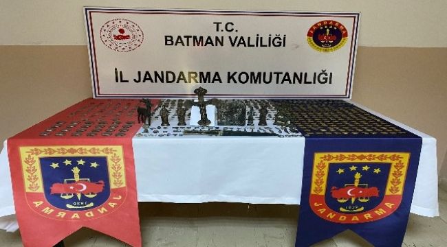 Batman'da tarihi eser operasyonu