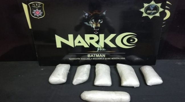 Batman'da uyuşturucu operasyonu yapıldı