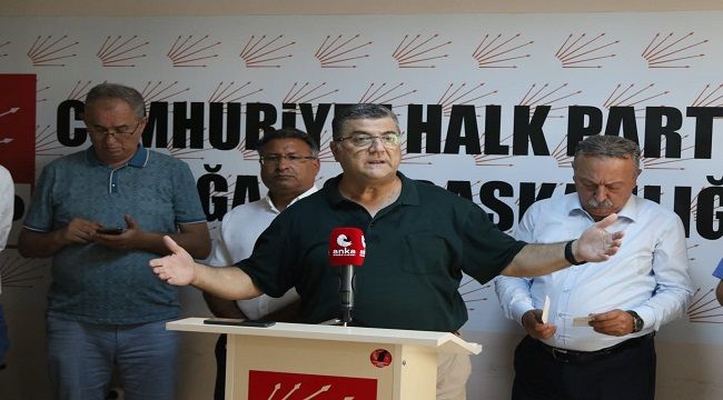 "ALİAĞA HALKI GÖZDEN ÇIKARILMIŞ"