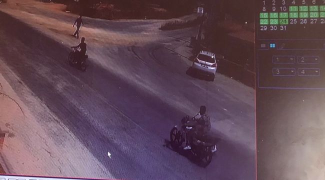 Çanakkale'de motorsiklet hırsızlığı