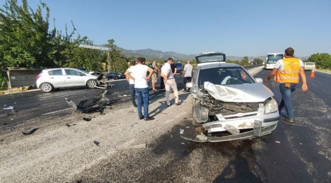 Dikkatsiz sürücü kazaya sebep oldu