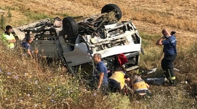 Edirne'deki korkunç kaza bir aileyi yok etti