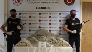 Esendere'de 71 kilo 383 gram eroin ele geçirdi