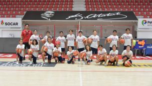 Geleceğin basketbolcuları Aliağa'da yetişiyor