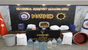 İstanbul'da narkotik operasyonu