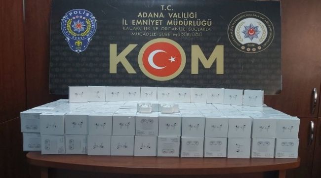 Kaçak cep telefonu operasyonu yapıldı