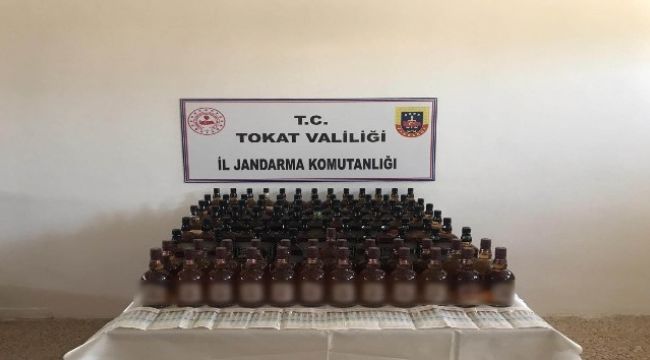 Kaçak içki operasyonu yapıldı