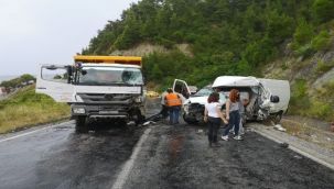 Kastamonu'da korkutan kaza