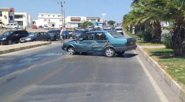 Kazaya sebebiyet verip kaçtı