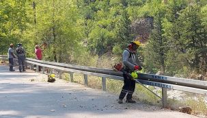 Kemer'de yangın ihtimaline karşı önlemler alınıyor