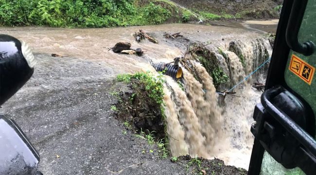 Ordu'da 255 noktada heyelan meydana geldi