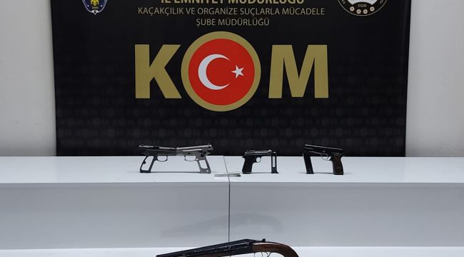 Samsun'da silah ticareti operasyonu