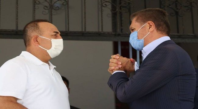 SARIGÜL BAKAN ÇAVUŞOĞLU'YLA GÖRÜŞTÜ