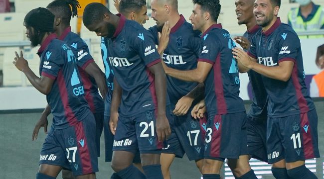 Trabzonspor, Süper Lig'de en iyi başlangıcına imza attı