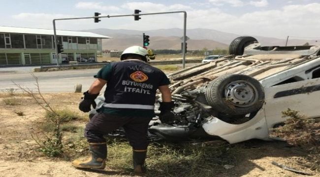 Van'da trafik kazası