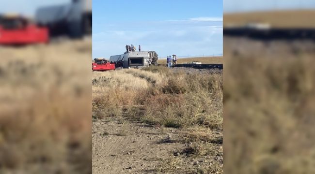 ABD'de yolcu treni raydan çıktı