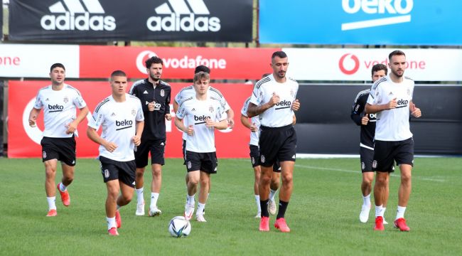 Beşiktaş, maç hazırlıklarına devam ediyor