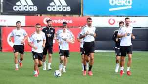 Beşiktaş, maç hazırlıklarına devam ediyor