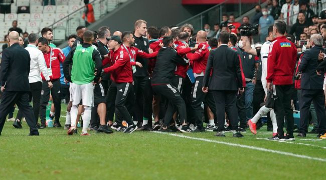 Beşiktaş ve Adana Demirspor, PFDK'ya sevk edildi