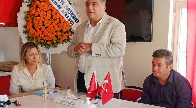 CHP'Lİ SINDIR, "VATANDAŞ SANDIĞI BEKLİYOR"