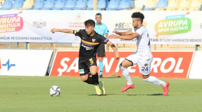 Eyüpspor'u konuk eden Menemenspor, 1-1 berabere kaldı