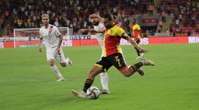 GÖZTEPE, HATAYSPOR'A 2-0 MAĞLUP OLDU