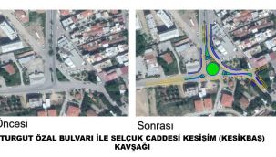 İZMİR'DE YENİ KAVŞAK PROJESİ