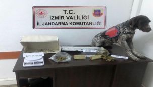 İZMİR'DE UYUŞTURUCU MADDE YAKALANDI