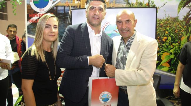 İZMİR FUARINA, MENDERES DAMGA VURUYOR