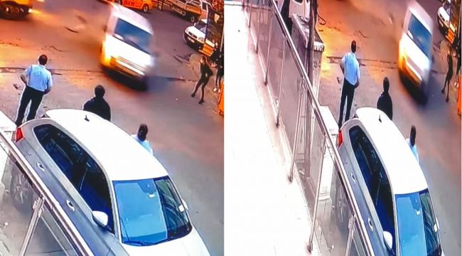 Maltepe'de aşırı hız dehşeti: Otobüs bekleyen öğrenci yola savruldu