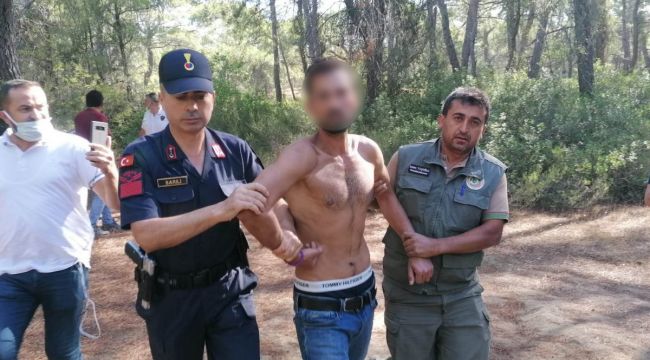 Manavgat'ta ki ormanları yakan o şahısın suç defteri çok kabarık çıktı