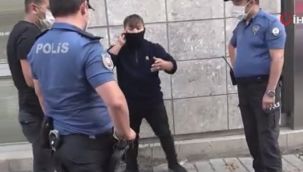 Maske takmayıp polise direnen kurye beraat etti