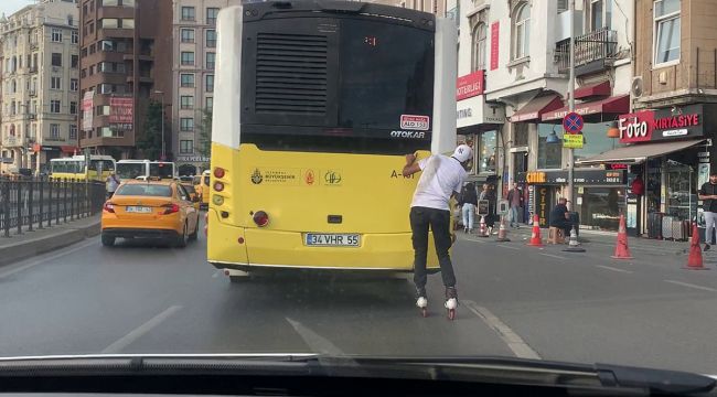 Patenli gencin trafikte tehlikeli yolculuğu