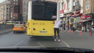 Patenli gencin trafikte tehlikeli yolculuğu