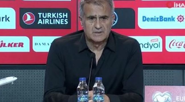 Şenol Güneş, puan kayıplarıyla ilgili konuştu