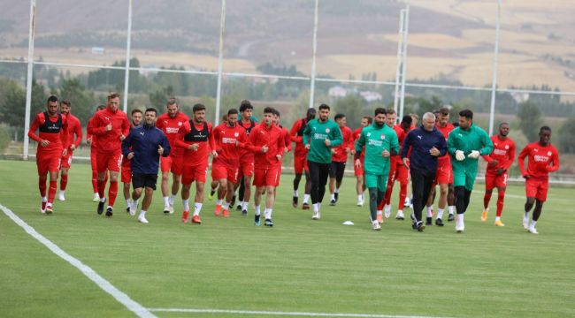 Sivasspor, Gaziantep FK maçının hazırlıklarını sürdürdü.