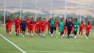 Sivasspor, Gaziantep FK maçının hazırlıklarını sürdürdü.