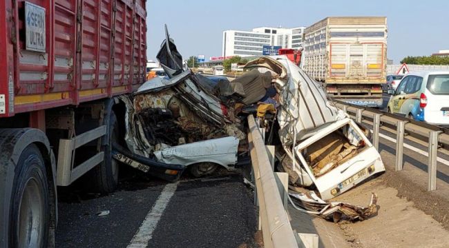 Tekirdağ'da ters yöne giren otomobil dehşet saçtı