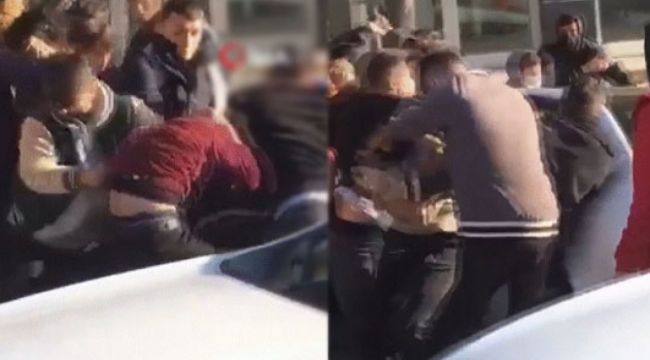 Beylikdüzü’de lise öğrencileri arasında tekme tokat kavga