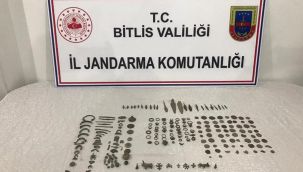 Bitlis Ahlat'ta tarihi obje operasyonu