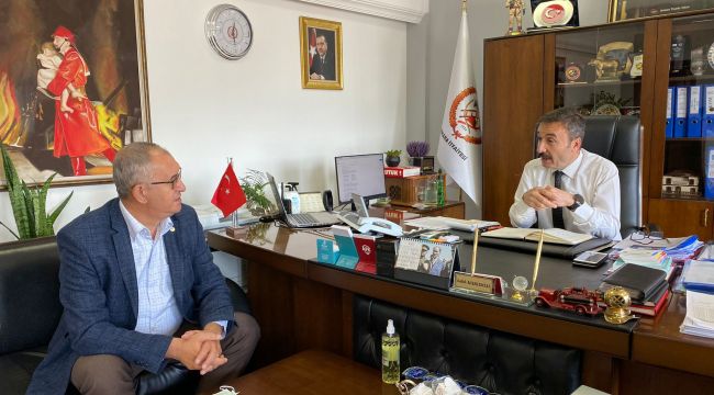 CHP'Lİ SERTEL'DEN ANKARA İTFAİYESİNE ZİYARET