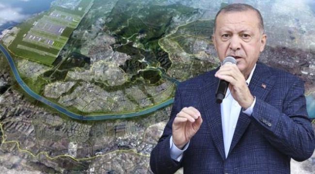 Cumhurbaşkanı Erdoğan'dan Kanal İstanbul mesajı