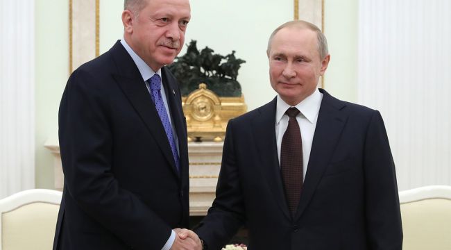 Cumhurbaşkanı Erdoğan, Putin ile görüştü