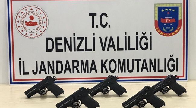 Denizli'de  silah ve mühimmat kaçakçılarına operasyon