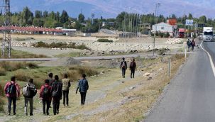 Erzincan'da 476 kaçak göçmen yakalandı